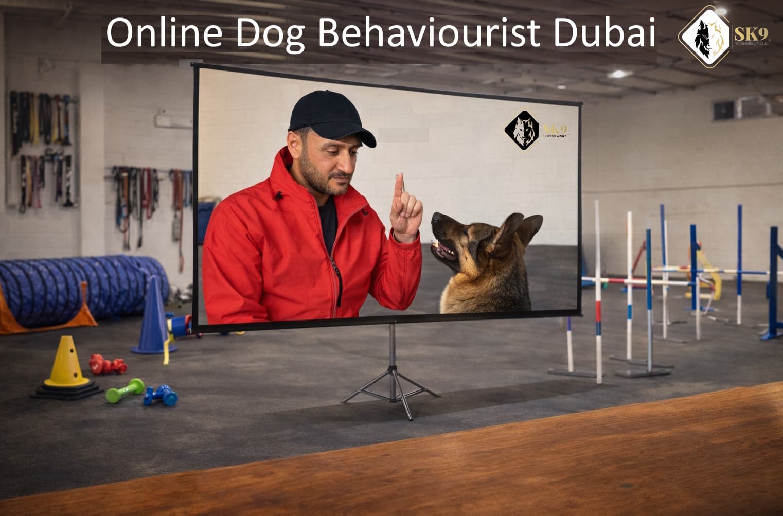 Online dog behaviourist Dubai and UAE: behaviour and behavior modification via video consultations